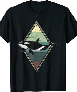 Swimming Killer Whale Animal Orca T-Shirt